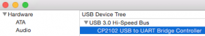 CP2102 MacOS USB1
